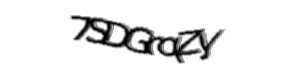 Security check image, please type the characters shown